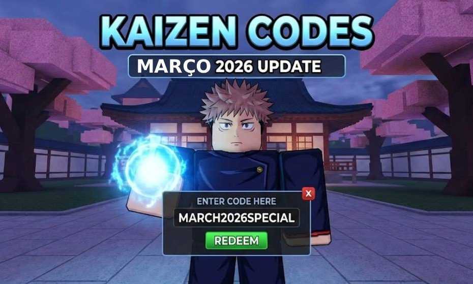 Códigos Kaizen Março 2026