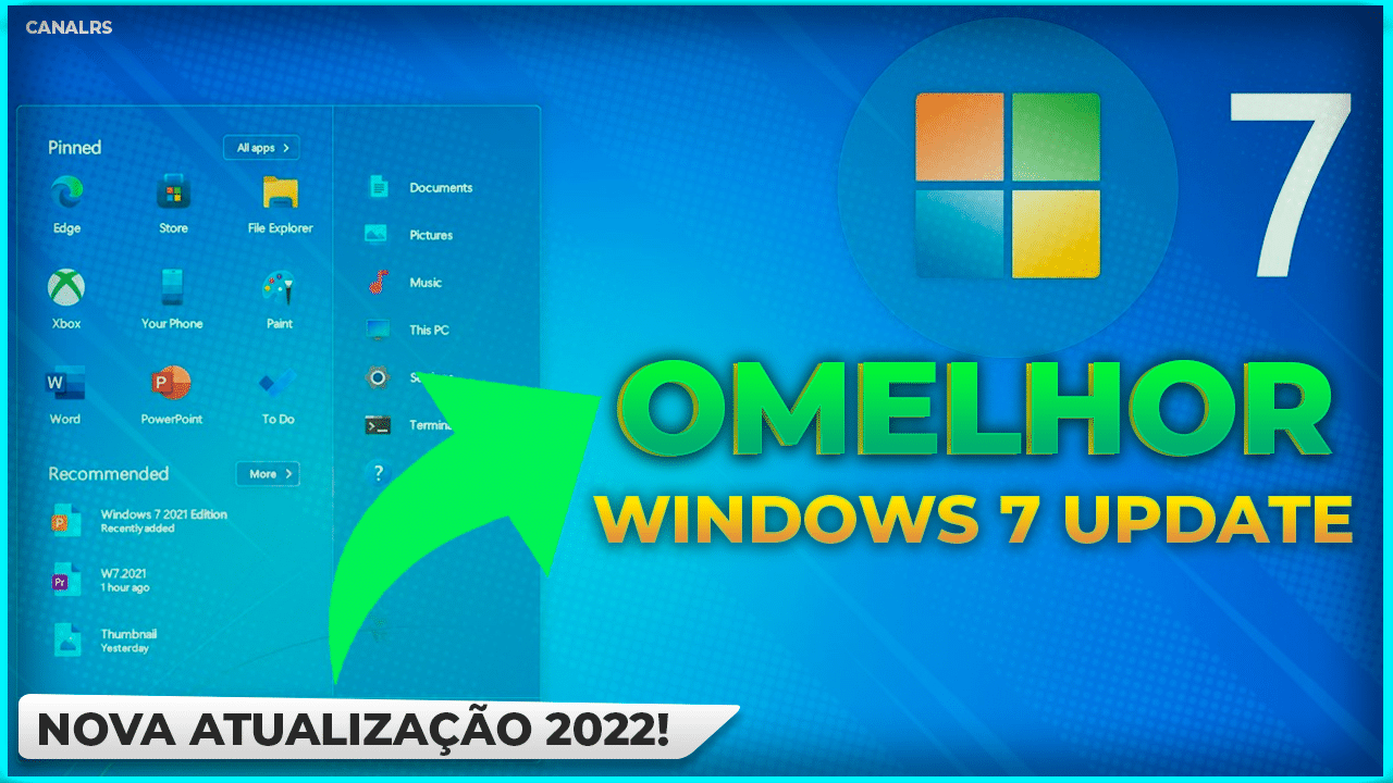 Windows 7 atualizado com todas s atualiza es dispon veis