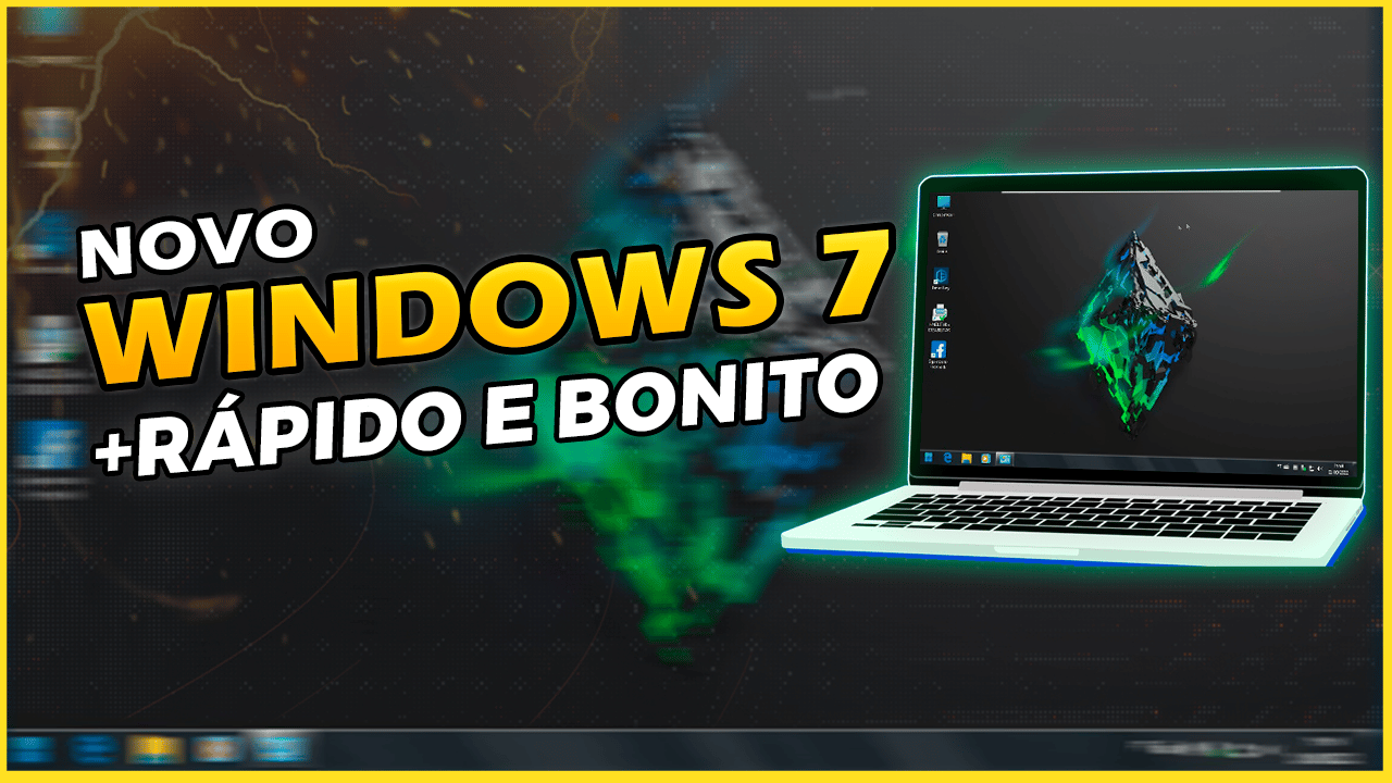 WINDOWS 7 SUPER LEVE PARA JOGOS, VERSÃO INCRIVEL PARA PC E