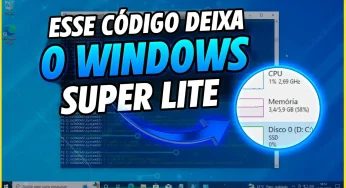 Como Deixar o WINDOWS super LITE