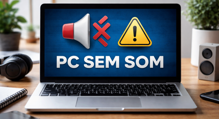 PC Sem Som: Manual Completo de Diagnóstico para Resolver Problemas de Áudio no Windows 10 e 11